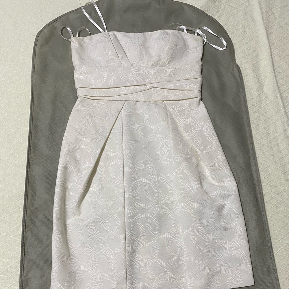 Max and cleo white dress.